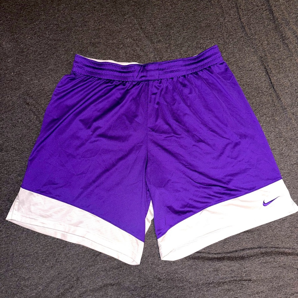 Nike Dri-Fit Trainer Shorts Men’s Size 3XL (Purple/White)